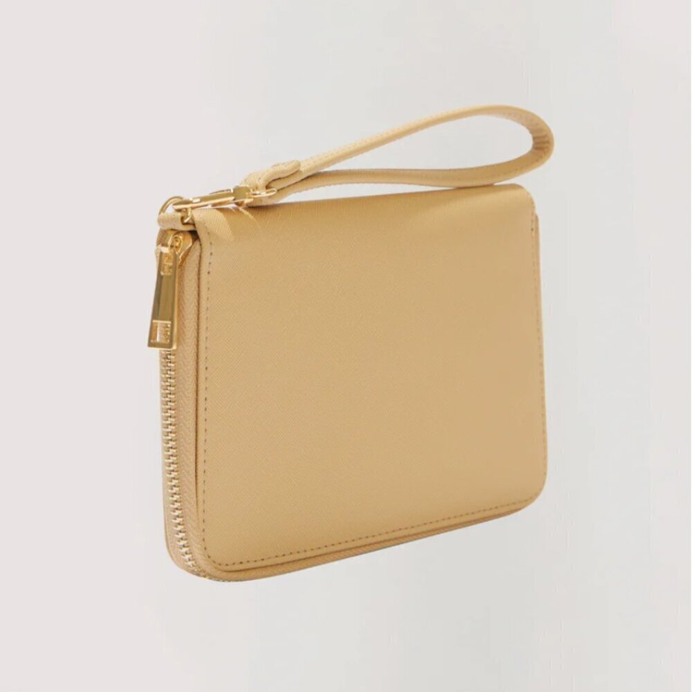 Lost + Wander Passport Wallet Worryfree Tan Neutral Travel Vacation Casual